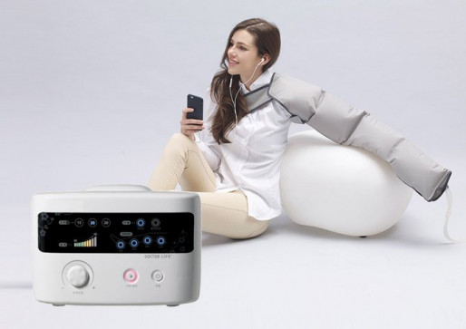 Аппарат для прессотерапии лимфодренажа LX-7 + манжета для руки - 4