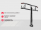 Турник многофункциональный UNIX Fit PULL UP 120P - 2