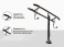 Турник многофункциональный UNIX Fit PULL UP 120P - 3