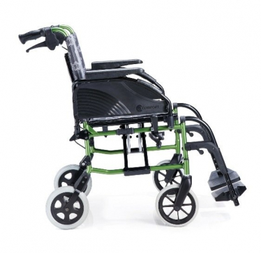 Кресло-коляска LY-710-K8 алюминиевая складная - 4